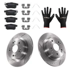 Rear Solid Brake Rotors Ceramic Pads For Acura Tsx 2009-14/HONDA Accord 2008-17 New. Price: $72.71.