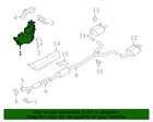 New Genuine Nissan Three Way Catalyst 208A29HB0A / 208A2-9HB0A Oe. Price: $2870.67.