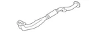 Genuine Nissan Catalytic Converter 20010-ZG010 New. Price: $1300.50.