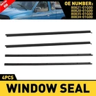 Outer Door Weather Window Rubber Seal Belt For Nissan Pickup D21 Hardbody 86-97 New. Price: $47.99.