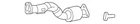 Genuine Honda Catalytic Converter 18160-5R7-A00 New. Price: $572.74.