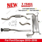 Ford Escape 2013-2016 2.0 2.5L Exhaust Resonator Pipes Muffler Catalytic New. Price: $345.00.