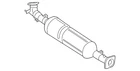 Genuine Ford Catalytic Converter CK4Z-5F250-D New. Price: $2099.36.