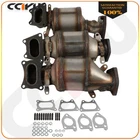 3X Catalytic Converter Front Rear For 2003-2007 Honda Accord 3.0L Highflow Epa New. Price: $177.51.