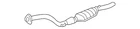 Genuine Audi Catalytic Converter 4B0-253-057-HX New. Price: $911.14.
