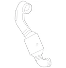 Genuine Mercedes-benz Catalytic Convert System 176-490-04-14 New. Price: $2873.47.