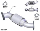 Catalytic Converter For 1989-1991 Mazda RX-7 New. Price: $342.73.