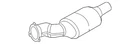 Genuine Audi Catalytic Converter 4H4-254-400-KX New. Price: $2960.38.