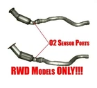 Front Engine Pipe Catalytic Converters W/ Flex Joint For Chrysler 300 5.7 05-07 New. Price: $942.00.