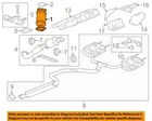 Gm Oem 11-16 Impala Exhaust System Components-converter 19418940 New. Price: $2025.74.