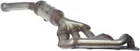 Catalytic Converter With Integrated Exhaust Manifold Fits 15-20 Mustang 5.0L-V8 New. Price: $1250.72.