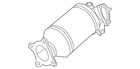 Genuine Audi Catalytic Converter 4K0-254-251 New. Price: $4831.83.