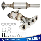 2X Manifold Front & Rear Catalytic Converter For Hyundai Accent 1.6L 2012-2017 New. Price: $156.00.