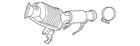 Genuine Ford Catalytic Converter PZ1Z-5E212-F New. Price: $1165.60.
