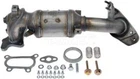 Fit 12-15 Civic 2DR 14-15 4DR Lx Hf Exl Auto Cvt Catalytic Converter Manifold New. Price: $507.10.