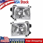 For 1998 1999 Frontier 2000-2001 Xterra Chrome Headlights Set New. Price: $76.46.
