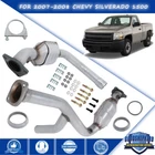 Pipe Catalytic Converter For 2007-2008 Chevy Silverado 1500 4.3/4.8/5.3/6.0L New. Price: $121.26.