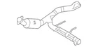 Genuine Ford Catalytic Converter AL3Z-5E212-G New. Price: $1154.54.