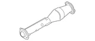 Genuine Nissan Front Pipe 20010-ZV50A New. Price: $894.01.