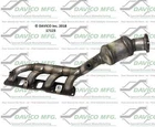 Catalytic Converter-exact-fit Manifold Davico 17123 New. Price: $267.34.