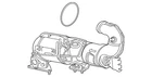 Genuine Gm Diesel Particulate Filter 40009487 New. Price: $1039.37.