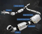 Jt Exhaust Catalytic Converter Compatible With Ford F-150 3.7L 2011,12,13,14EPA New. Price: $220.71.