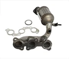 Rear Firewall Side Manifold Catalytic Converter For Lexus RX400H 2006-2008 New. Price: $502.00.
