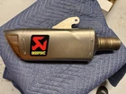 Yamaha R1M MT-10 Akrapovic Titanium Slip Exhaust Muffler Can Only Used. Price: $749.99.