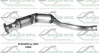 Catalytic Converter-exact-fit Davico 18362 New. Price: $712.99.