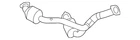 Genuine Gm Catalytic Converter 19418926 New. Price: $2920.93.
