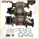 Complete Catalytic Converter Set For 2009 10-2015 Honda Pilot 3.5L Epa Approved New. Price: $187.22.