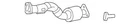 2015-2020 Honda Fit Genuine Catalytic Converter Oem 18160-5R7-A00 New. Price: $611.55.