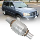 2" In/outlet Catalytic Converter W/heat Shield Epa Steel For Toyota Highlander New. Price: $77.01.