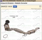Catalytic Converter Ap Exhaust 771524 Fits 09-15 Vw Tiguan 2.0L-L4 New. Price: $520.00.