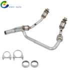 Y-pipe Front Exhaust Catalytic Converter For Jeep Wrangler Jk 3.8L 2007-2009 New. Price: $108.87.