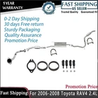 Complete Exhaust System Fits 2006 2007 2008 Toyota RAV4 2.4L Fast Dispatch New. Price: $377.00.
