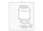 Genuine Gm Three-way Catalytic Converter With Exhaust Pipe 19420298 New. Price: $1287.76.