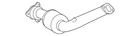 Genuine Gm Catalytic Converter 19418953 New. Price: $2102.80.