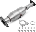 Catalytic Converter Compatible With 2003-2007 Accord 2.4L Direct-fit Stainless New. Price: $94.38.