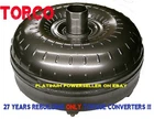 Ford E4OD 4R100 6 Studs Extra Low Stall Triple Clutch Hd Torque Converter Remanufactured. Price: $419.95.
