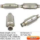 Catalytic Converter-universal Eastern Mfg 92624 New. Price: $310.99.