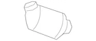 Genuine Mercedes-benz Catalytic Converter 164-490-35-36-64 New. Price: $939.00.