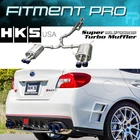 Hks Super Turbo Cat Back Exhaust For 2015 21 Subaru Wrx Sti EJ20 31029-AF013V New. Price: $6300.00.