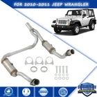 Catalytic Converter W/ Gasket Complete Set For Jeep Wrangler 3.8L V6 2010 2011 New. Price: $119.09.