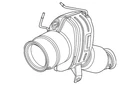 Genuine Bmw Catalytic Converter 18-32-5-A53-289 New. Price: $4730.64.