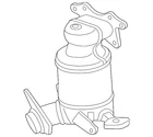 Genuine Honda Converter Cc 18190-5R7-A00 New. Price: $844.94.