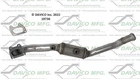 Catalytic Converter Davico 19736 New. Price: $410.52.