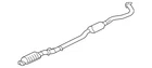 Genuine Mitsubishi Intermediate Pipe 1570B707 New. Price: $1515.86.