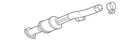 Genuine Gm Center Pipe 19420271 New. Price: $820.53.