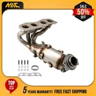 Stainless Steel Catalytic Converter For 2005-2007 Toyota Highlander 2.4L 16634 New. Price: $91.49.